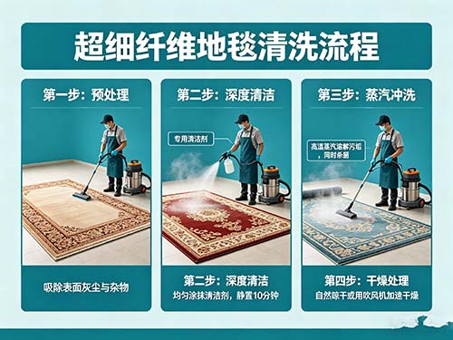 超细纤维地毯清洗