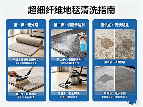 超细纤维地毯清洗