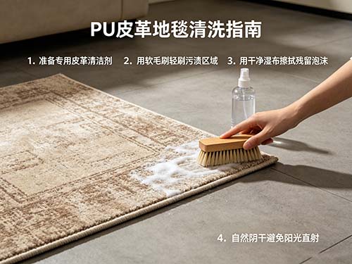 PU皮革地毯清洗