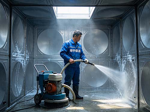 小区二次供水水箱清洗