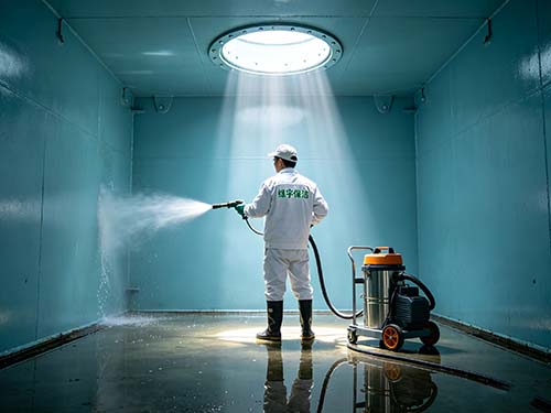 小区二次供水水箱清洗