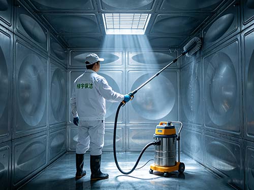 食品厂水箱清洗