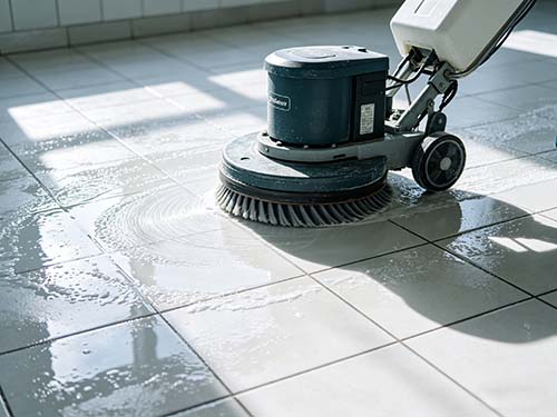 瓷砖地面清洗
