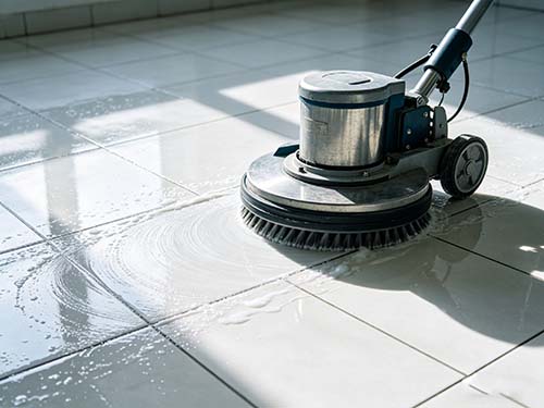 瓷砖地面清洗