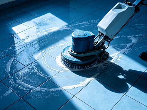 瓷砖地面清洗