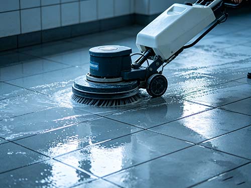 瓷砖地面清洗