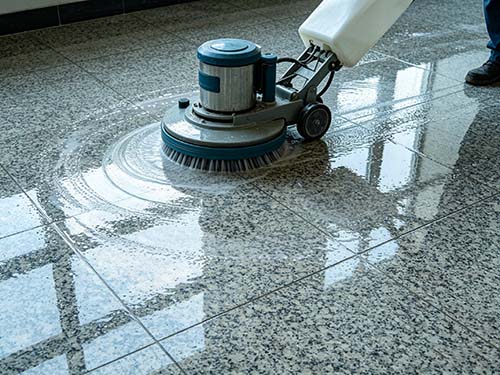 花岗岩地面清洗