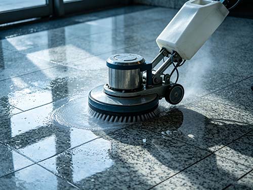 花岗岩地面清洗
