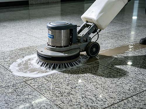 花岗岩地面清洗