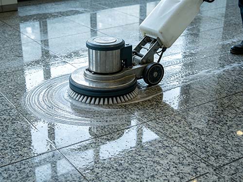 花岗岩地面清洗