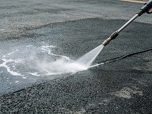 沥青地面清洗