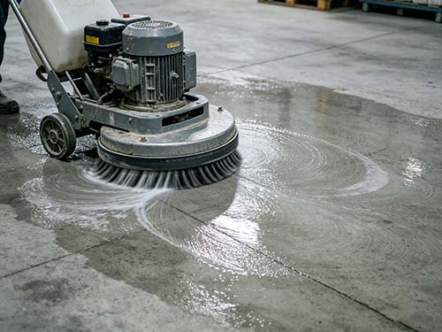水泥地面清洗